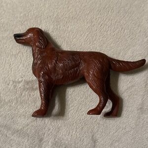 Vintage Pedigree Sindy Doll Irish Red Setter Dog From Walk In The Park Set